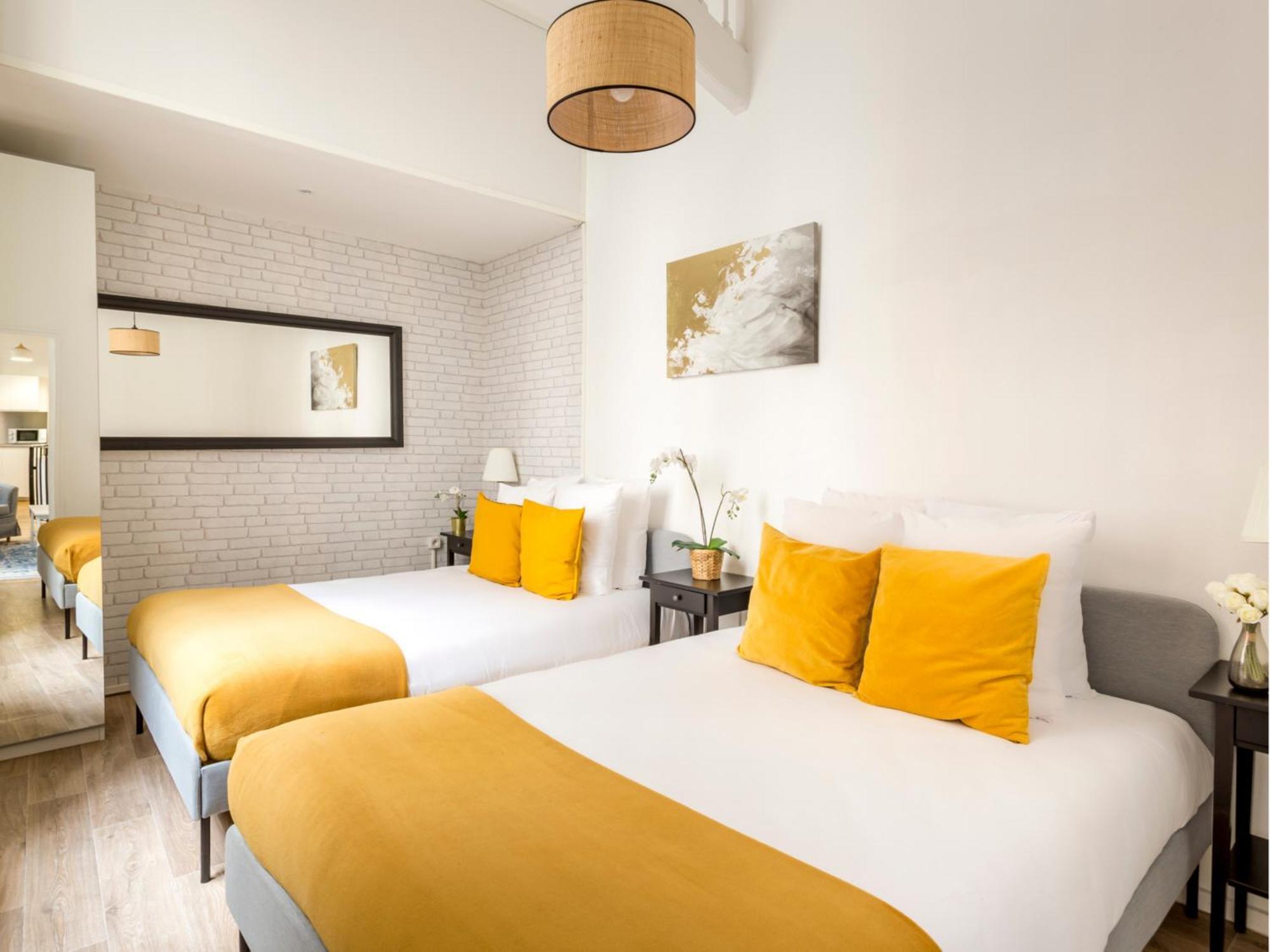 Appartement Cosy 3 Bedrooms With Bathrooms - Louvre Parijs